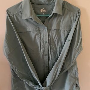 REI womens Sahara long sleeve shirt.
